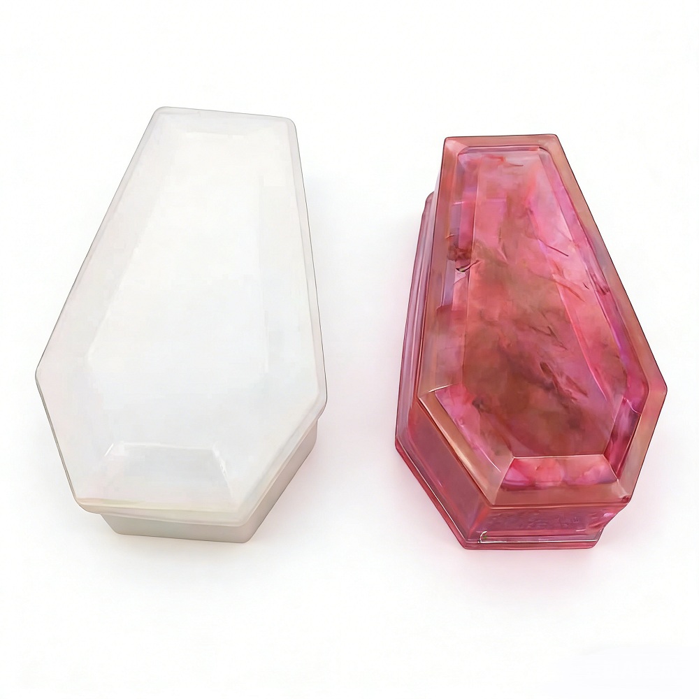 Resin Art Equipment - Силиконовая форма для эпоксидной смолы: Гроб,