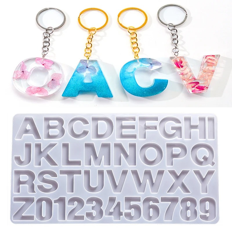 Алфавит эпоксидная смола силик – обзор и цена Resin Art Alphabet