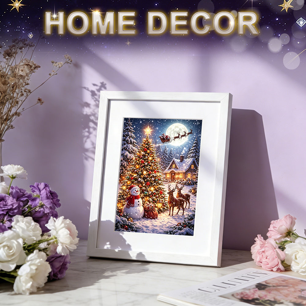 Алмазная мозаика HUACAN «Рожде – обзор и цена Resin Art Wallpaper